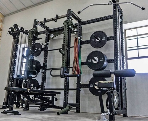 Macchine sportive Fitness Power Rack per attrezzature da ginnastica a colori personalizzate Commerciale