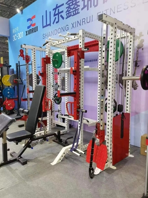Macchine sportive Fitness Power Rack per attrezzature da ginnastica a colori personalizzate Commerciale