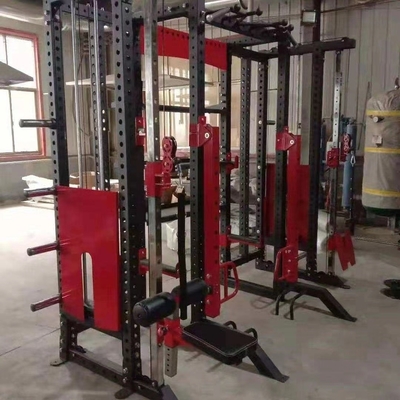 Macchine sportive Fitness Power Rack per attrezzature da ginnastica a colori personalizzate Commerciale