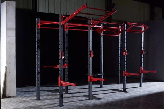 Macchine sportive Fitness Power Rack per attrezzature da ginnastica a colori personalizzate Commerciale