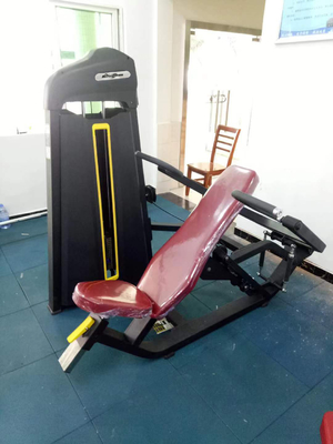 Centro di ginnastica commerciale Macchina per la pressione a spalla a seduta opzionale colore del telaio selezionabile