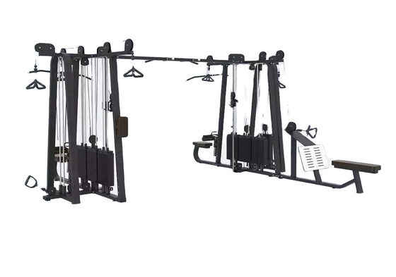Medium Loader Multi Station Gym attrezzature per il bodybuilding per l'allenamento di forza 8 Stazione