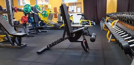Macchina per esercizi di selezione a spillo con seduta Pressone per gambe orizzontali per centro di palestra