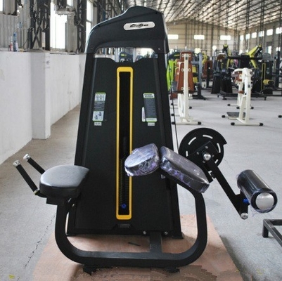 Prova la potenza della macchina di curling delle gambe con caricatore medio al Befreeman Indoor Gym