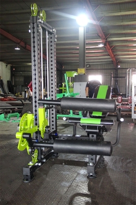 Functional Fitness Leg Extension e Leg Curl Machine con caricatore medio