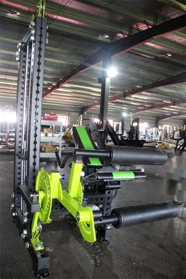 Functional Fitness Leg Extension e Leg Curl Machine con caricatore medio