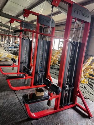 Attrezzature per palestra con caricatore medio per allenamento del petto e delle braccia