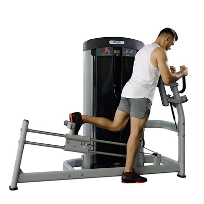 80 kg di peso stack body building glute spinta dell'anca macchina per esercizi di rafforzamento delle gambe