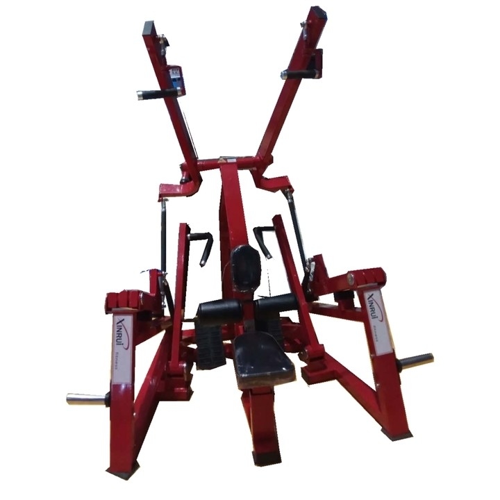 1420*2080*1780 mm Acciaio Q235 doppia funzione Iso laterale anteriore Lat pulldown Row Machine