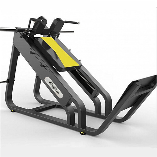 45 gradi Hack Slide Leg Press Hack Squat Machine per la forza di palestra e scultura del corpo