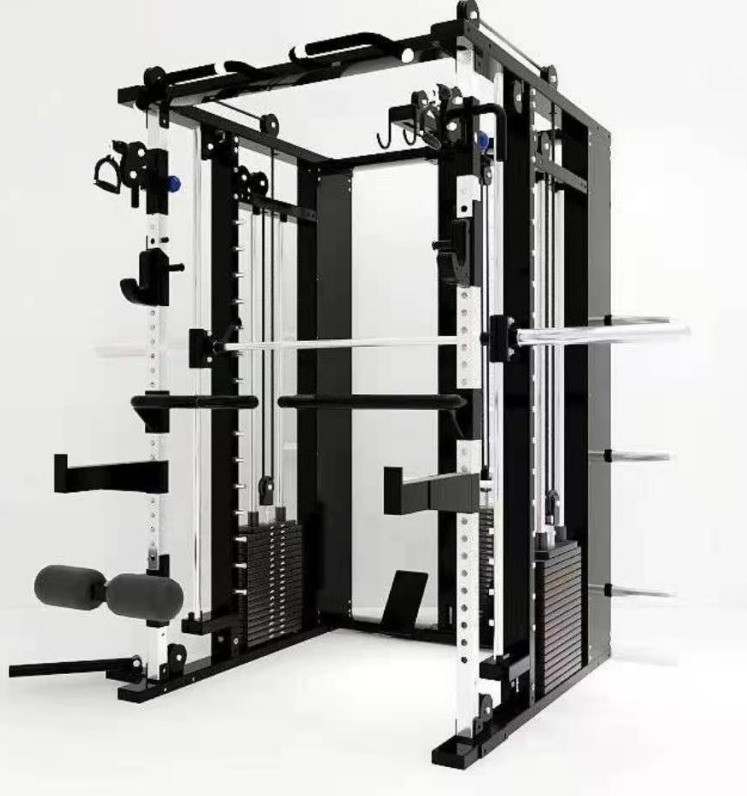 Tubo in acciaio Q235 allenatore funzionale macchina Smith all-in-one per il fitness completo