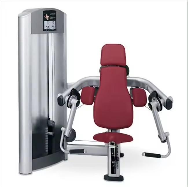 1600*1300*1750 mm Macchina di ricucimento bicep in acciaio a caricatore medio per attrezzature per palestre commerciali