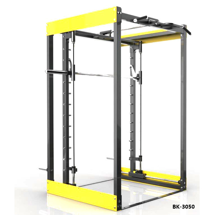 Macchina Smith multifunzionale per palestra a casa con leg press e pull up bar tubo di acciaio Q235