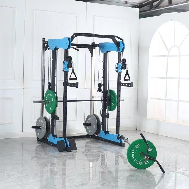 Acciaio Q235 1500*1700*2400 mm Multifunzionale Cage Power Rack per attrezzature da allenamento