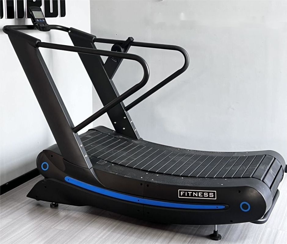 Disponibile il logo personalizzato non motorizzato Air Runner manuale tapis roulant curvo per palestra