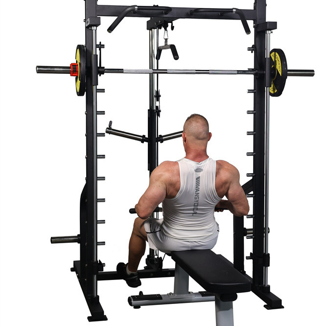 Equipaggiamento di allenamento neutrale per il genere Leg Press Pull-Up Chest Press Squat Rack Power Rack