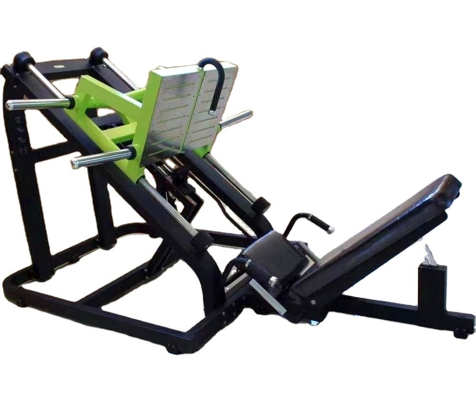 Medium Loader Plate Loaded Gym Machine 45° Leg Press per un esercizio efficace