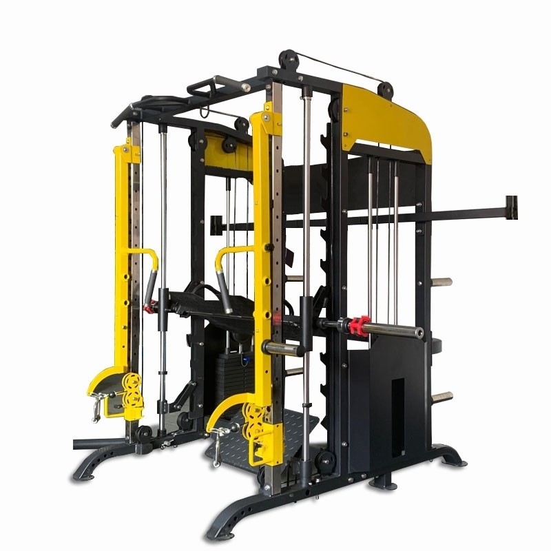 Attrezzature per palestra 3d Smith Machine con Leg Press Gym Center Colore opzionale selezionabile