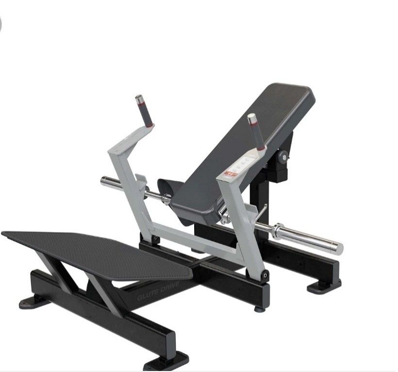 Maquina de Hip commerciale Spinta 90 kg Capacità di peso per attrezzature di allenamento di forza
