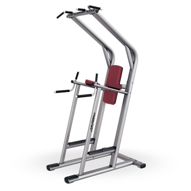 Attrezzature per il fitness per palestra Leg Raise / Pull Up Bar in due strati di rivestimento elettrostatico in polvere