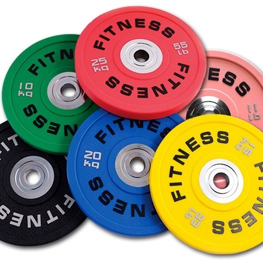 Attrezzature per palestra e fitness Piastre di peso colorate in colore opzionale selezionabile