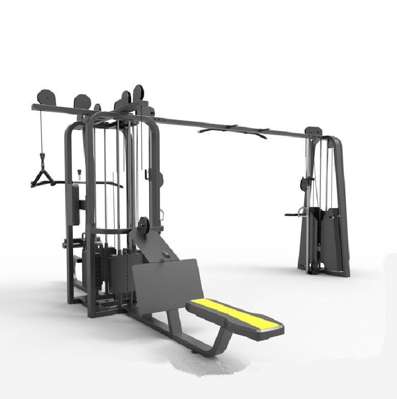 4 stazioni attrezzature per palestra multi-funzione per allenamenti di forza e allenamenti multifunzione