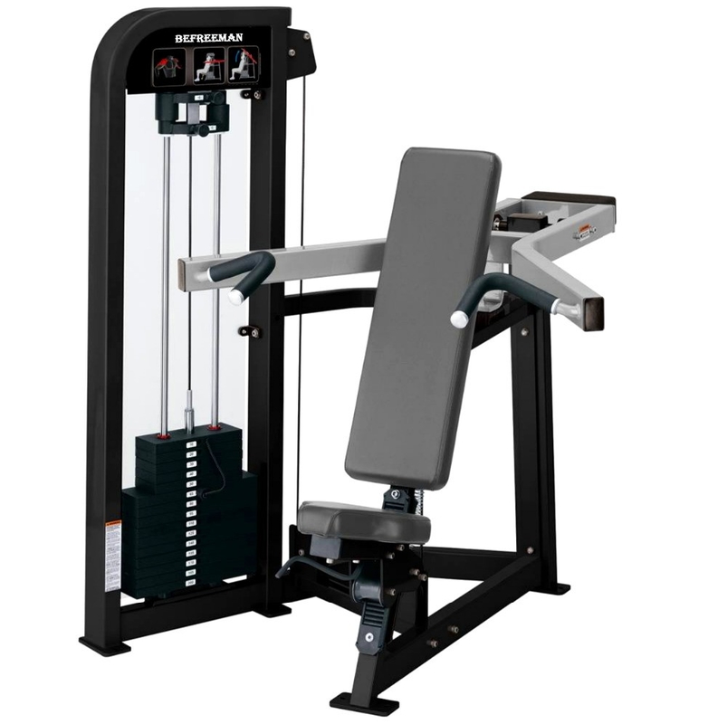1450*1350*1630 Medium Loader Steel Shoulder Press Machine per la forma fisica e la forza
