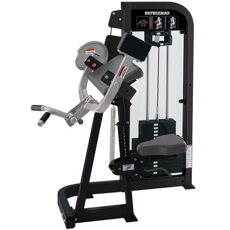Medium Loader Pin Loaded Steel Sitting Biceps Curl per allenamento di forza attrezzature per palestra