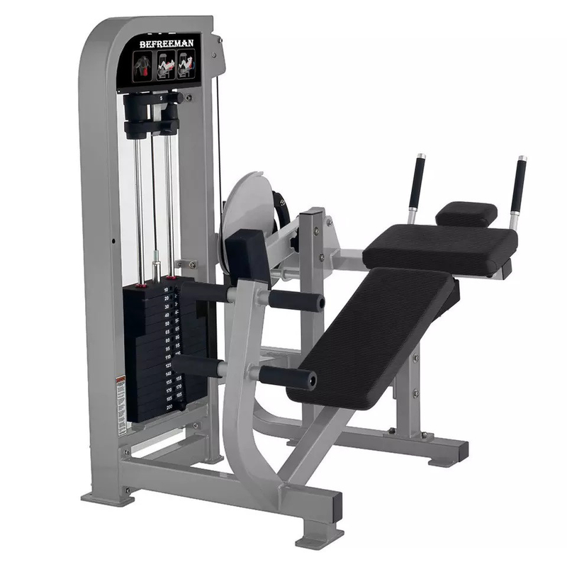 Acciaio Q235 Commercial Pin Loaded Seated Crunch Abdominal Machine per esercizi interni