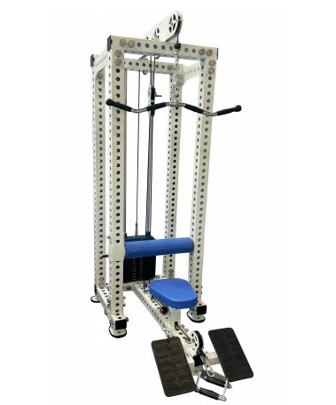 Centro fitness 2 in 1 Lat Pull Down Low Row Tube Spessore 3,0 mm Attrezzature commerciali
