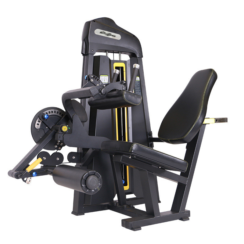Attrezzature da palestra in acciaio 2 in 1 Dual Function Calf Exercise Pin Load Regolabile Seduto Leg Curl Estensione
