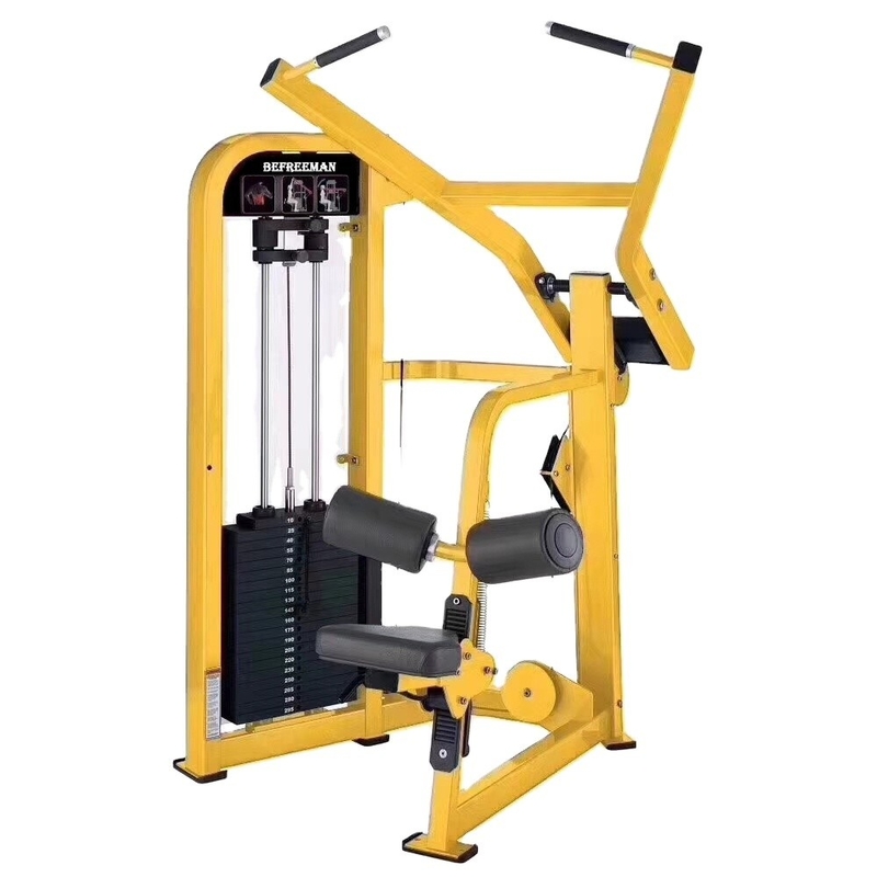 Acciaio Fitness Strength Pin Loaded Lat Pull Down Machine per il logo personalizzato disponibile
